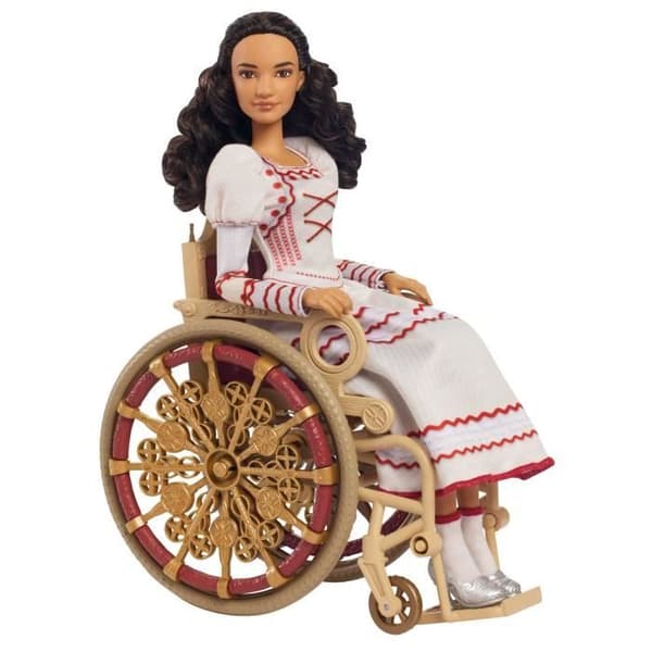 Mattel-Wicked-Nessarose docka med outfit och tillbehör - Wicked - HXY36