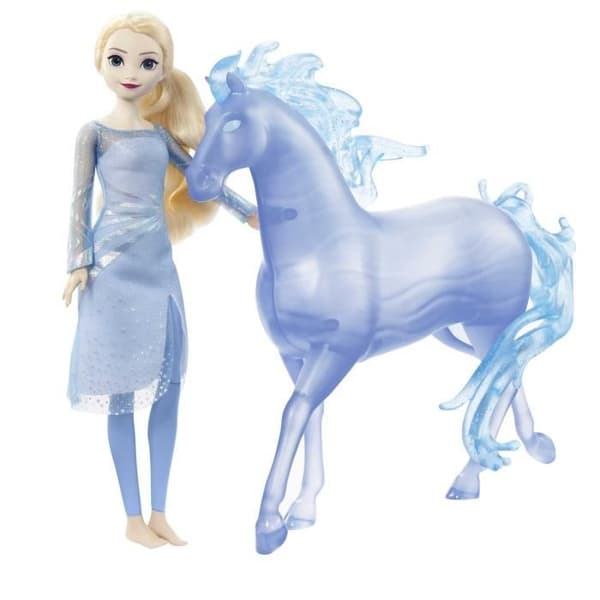 Disney Prinsessa - Snödrottning - Elsa och Nokk Box - Skyltdockor - 3 år och +