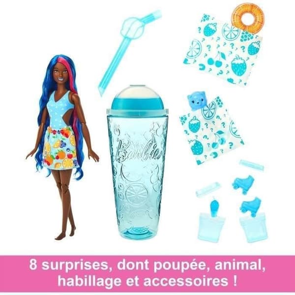Barbie Pop Reveal Cocktaildocka - BARBIE - HNW42 - 8 överraskningar att upptäcka - Flerfärgad