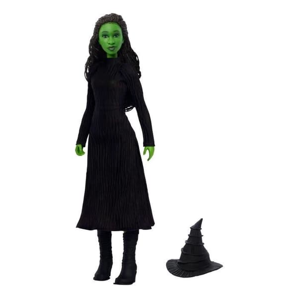 Mattel Wicked Sjungande Elphaba Docka med Utklädnad och Tillbehör - Wicked - HYM40