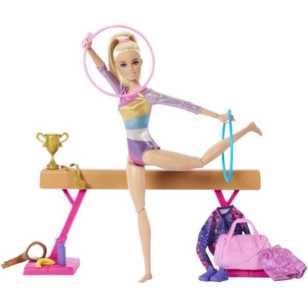 BARBIE GYMNASTEBOX - BARBIE - HRG52