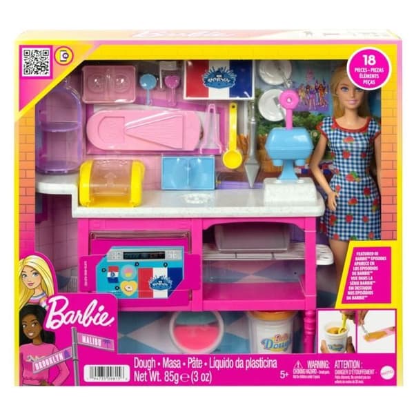 Barbie - Barbie och hennes bageri - lekdocka - 5 år och +