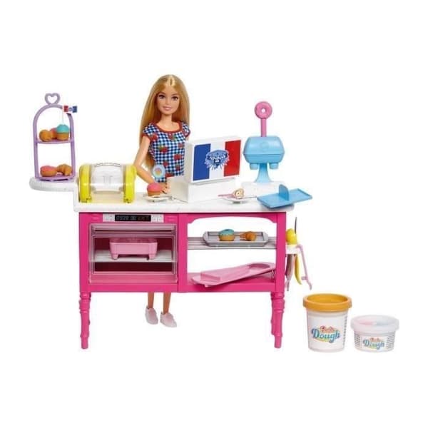 Barbie - Barbie och hennes bageri - lekdocka - 5 år och +