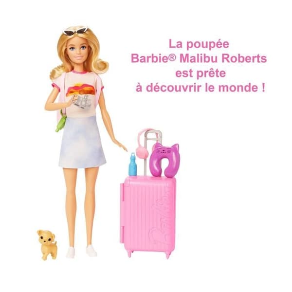 Barbie - Barbie Voyage - Dukke - 3 år og +
