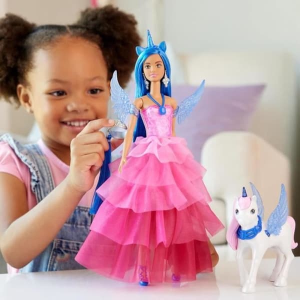 BARBIE PRINSESSA SAFIR - BARBIE - HRR16 - BARBIE MODEDOCKA