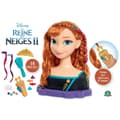 Miniatyrbild 3 av 3: Frost 2 Deluxe Stylinghuvud - Anna - Disney Prinsessa