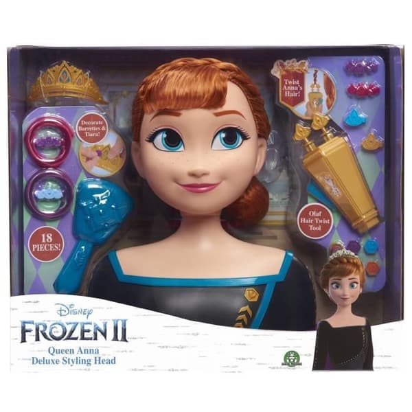 Frost 2 Deluxe Stylinghuvud - Anna - Disney Prinsessa