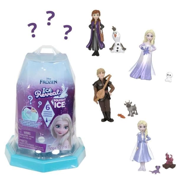 Frozen Mattel Disney Dukke Is Afsløringssæt HXH17