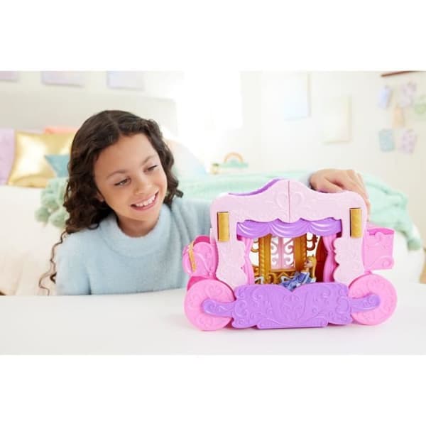 Disney Prinsessor-Caleche och Slott-Ask med Aurora docka HWX17