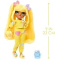 Miniatyrbild 3 av 5: Pyjamasparty för högstadiet - 22 cm ledad modedocka - Sunny (gul) - Massor av tillbehör - från 4 år