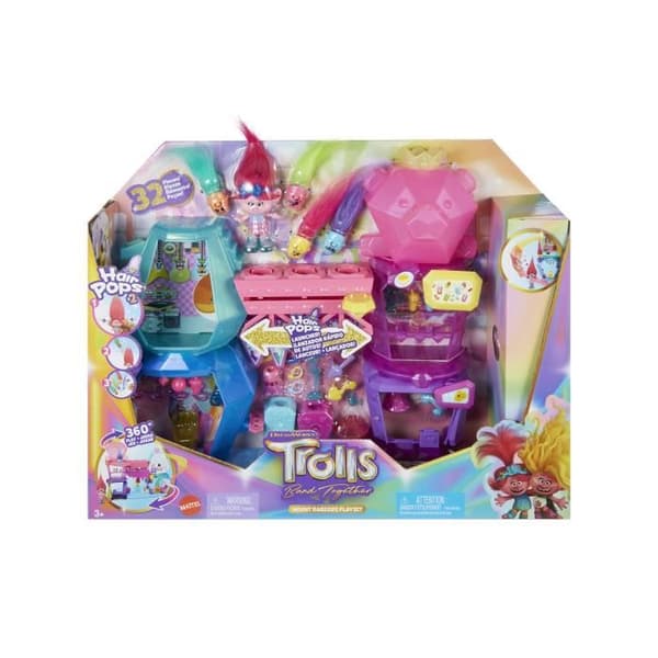 CRYSTAL CLUB BOX - MATTEL - HNF24 - Trolls Skyltdocka