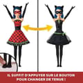 Miniatyrbild 3 av 6: Ladybug Transformation Docka - BANDAI - Mirakulös 26 cm - Klädbyte
