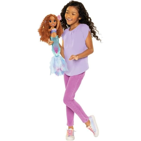 DEN LILLE HAVFRUE LIVE ACTION - ARIEL elektronisk dukke - 38 cm - JAKKS - 480465