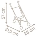 Miniatyrbild 4 av 5: Baby Nurse rottingvagn för spädbarn upp till 42 cm - Smoby