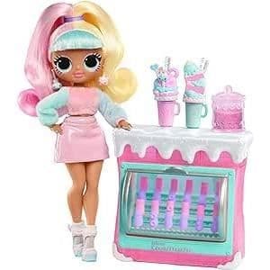 LOL Surprise OMG Sweet Nails™ - Nagelklippare - Candylicious Sprinkles Shop-skyltdocka - Godistema - Från 4 år