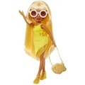 Miniatyrbild 3 av 6: Rainbow High Swim & Style - Ledad Modedocka 27 cm - Sunny (Gul) - Baddräkt + Pareo - från 4 år
