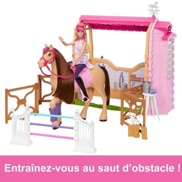 BARBIE Barbie Mysteries: Den stora hästjakten - Ultimat stalllekset - Barbie - HXJ44