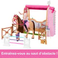 Miniatyrbild 3 av 6: BARBIE Barbie Mysteries: Den stora hästjakten - Ultimat stalllekset - Barbie - HXJ44