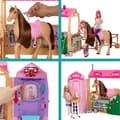 Miniatyrbild 4 av 6: BARBIE Barbie Mysteries: Den stora hästjakten - Ultimat stalllekset - Barbie - HXJ44