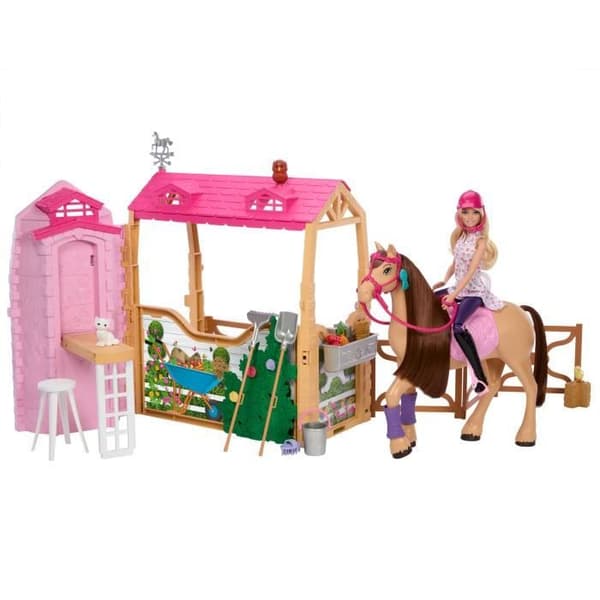 BARBIE Barbie Mysteries: Den stora hästjakten - Ultimat stalllekset - Barbie - HXJ44