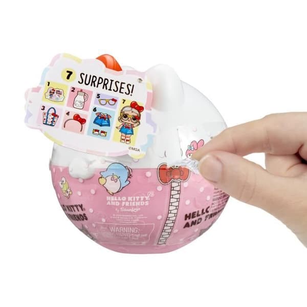 LOL Surprise elsker Hello Kitty Tots 7,5 cm dukker - fra 3 år