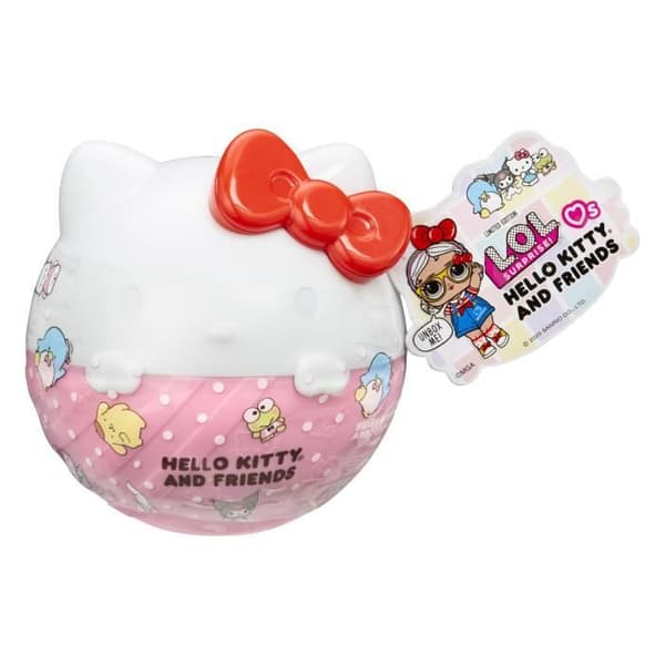 LOL Surprise elsker Hello Kitty Tots 7,5 cm dukker - fra 3 år