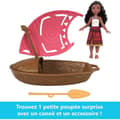 Miniatyrbild 3 av 6: MATTEL Pirogue och dess 3 överraskningar JBT68 -Vaiana 2