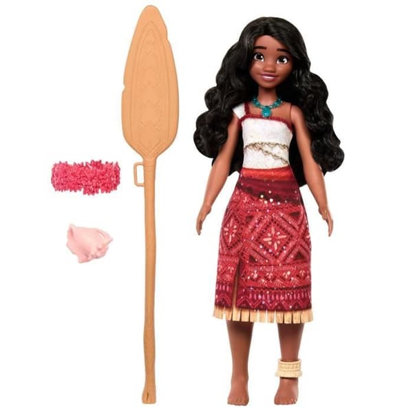 Vaiana dukke 2 Mattel Disney Prinsesse syngende dukke JBT62