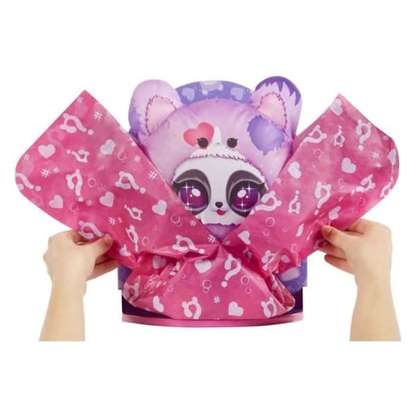 LOL Överraskning - Tweens Maskeraddocka - Hoops Cutie - 17 cm Docka + Uppblåsbart Djur - Överraskning att Upptäcka - 4 Limmodeller
