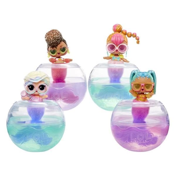 LOL Surprise havfruer 7,5 cm - fra 3 år