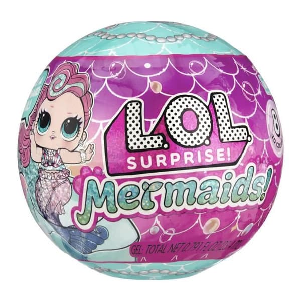LOL Surprise havfruer 7,5 cm - fra 3 år