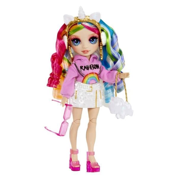 Regnbue Krystal Mannequin Dukke 27cm - Amaya