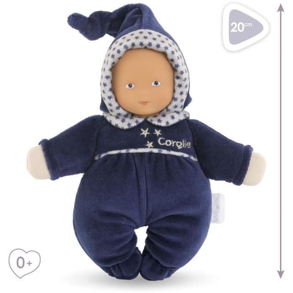 My Doudou - COROLLE - Babidoux Marine Reves d'Etoiles - 20 cm - Fra fødslen