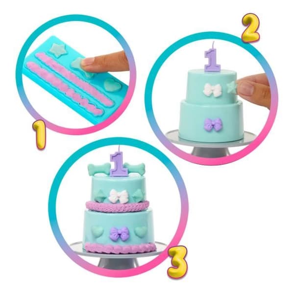 BARBIE Party oboxad blå hund - JFG72