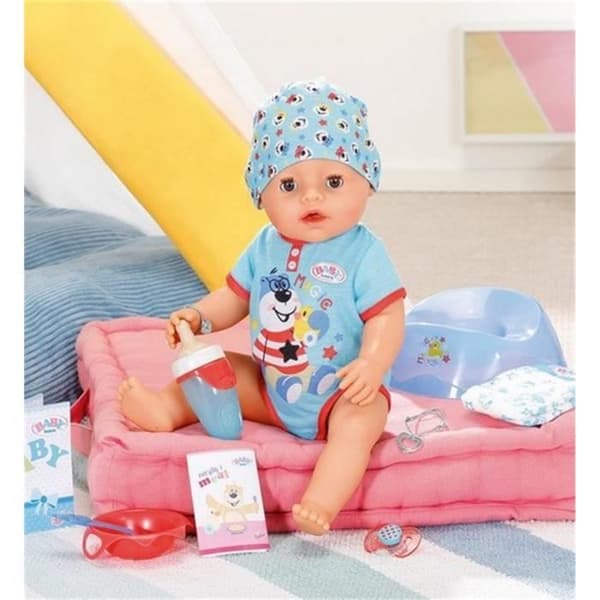 Baby Born Magic Boy docka 43 cm - Zapf Creation - Ögon som kan öppnas och stängas - Tillbehör ingår