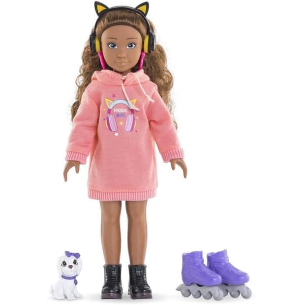 Modedukke - COROLLE - Melody Music & Fashion - 28 cm - 4 tilbehør - fra 4 år