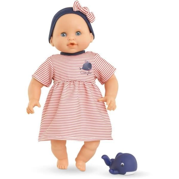 Babydocka - COROLLE - Calypso Badleksak - 30 cm - Badleksak - Från 18 månader