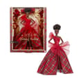 Miniatyrbild 1 av 6: BARBIE Brun God Jul-docka HRM62