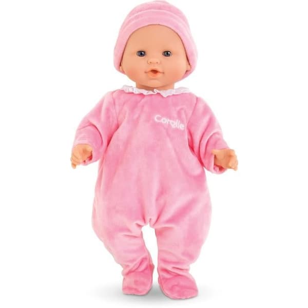 Rosa pyjamas och mössa - COROLLE - Kläder - För 36 cm docka - Från 2 år