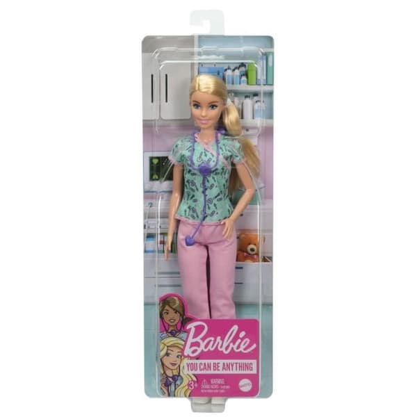 BARBIE agerar sjuksköterska