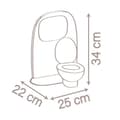 Miniatyrbillede 6 af 6: Børnelegetøj - Smoby - Baby Nurse - Vask og toilet - Fliseeffekt - Tilbehør inkluderet