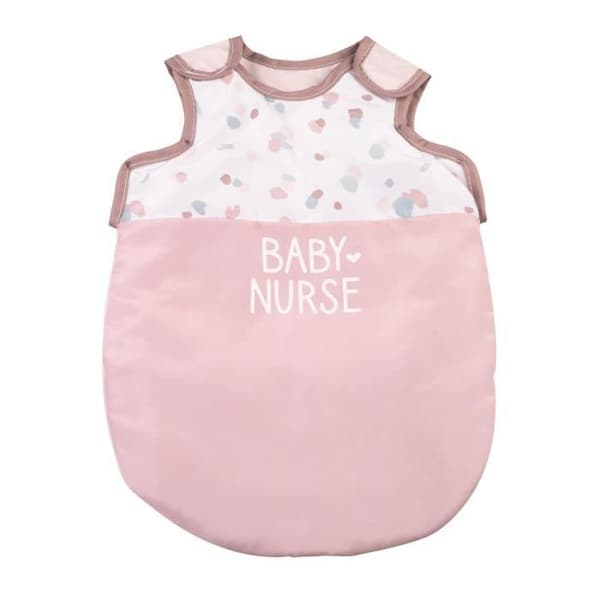 SMOBY - Baby Nurse sovepose til babyer op til 42 cm - Justerbar stofbærepose