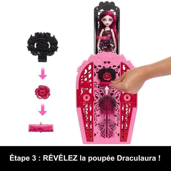 MONSTER HIGH Monsterboxmysteriet Draculaura-trädgårdens hemligheter - Monster High - HYT72