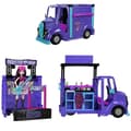 Miniatyrbild 5 av 6: Monster High-Tourbuss Blodsstatiskt stenset med docka och buss HXH83