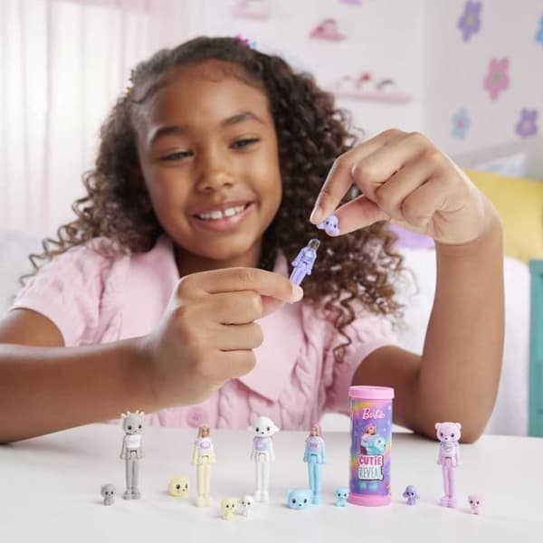 BARBIE Mini-BarbieLand Sötnos Avslöjande Docka - 3.8 cm Docka - Barbie - JCR15