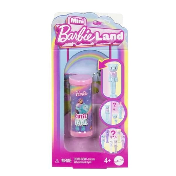 BARBIE Mini-BarbieLand Sötnos Avslöjande Docka - 3.8 cm Docka - Barbie - JCR15
