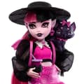 Miniatyrbillede 2 af 6: Monster High Draculaura-dukke med kæledyr og tilbehør HRP64