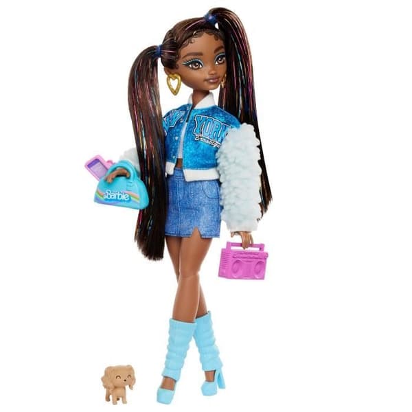 BARBIE Dream Team “Brooklyn” - Docka och 8 tillbehör - Barbie - HYC22