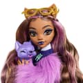Pikkukuva 2 / 6: Monster High Clawdeen Wolf -nukke, puolikuu-koira ja tarvikkeet HRP65