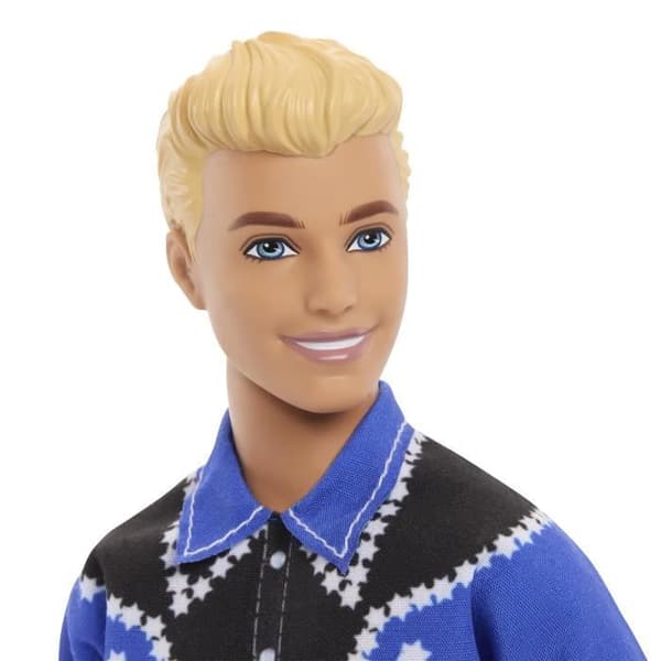 Barbie-Fashionistas-Blonde Ken-dukke i western-look HRH25
